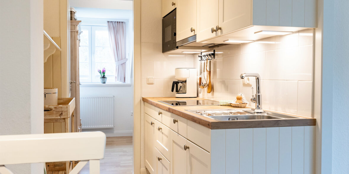 Ferienwohnung Theeknop Küche